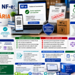 Imagem destacada sobre como cancelar NF-e, prazo de 24 horas e 480 horas em São Paulo, evento de cancelamento, XML, DANFE, SPED e Reforma Tributária