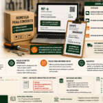 Imagem destacada sobre remessa para conserto com CFOP 5.915 e 6.915, retorno com CFOP 5.916 e 6.916, não incidência de ICMS, ISS, peças aplicadas, XML, DANFE e SPED