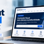 Novo layout do NotaFiscal.cnt.br com acesso a conteúdos sobre CFOP, CST, CSOSN, SPED e NF-e